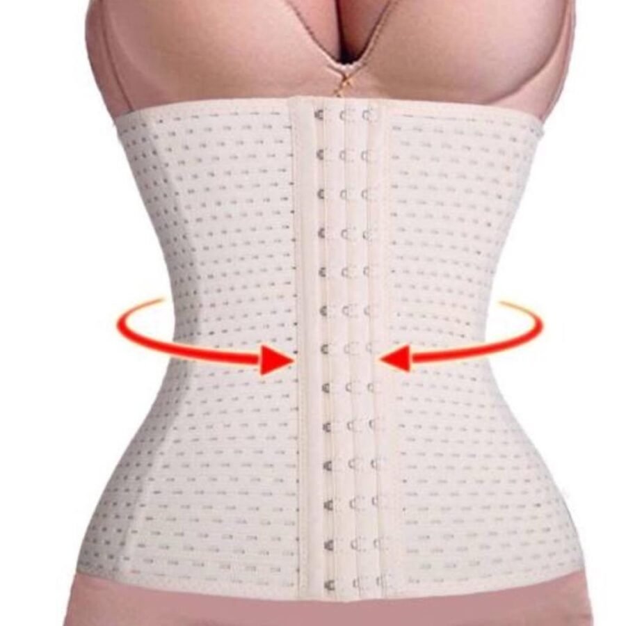 Faja importada ballenada modelador nude
